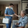 Home blood sample collection service for bedridden patients in Hyderabad